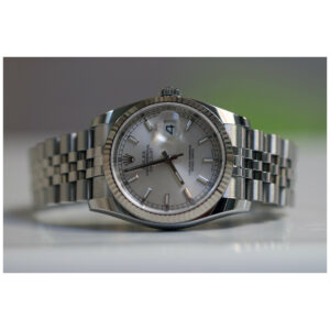 Rolex Datejust 36 Cadran silver index bracelet jubile 116234 LIKE NEW