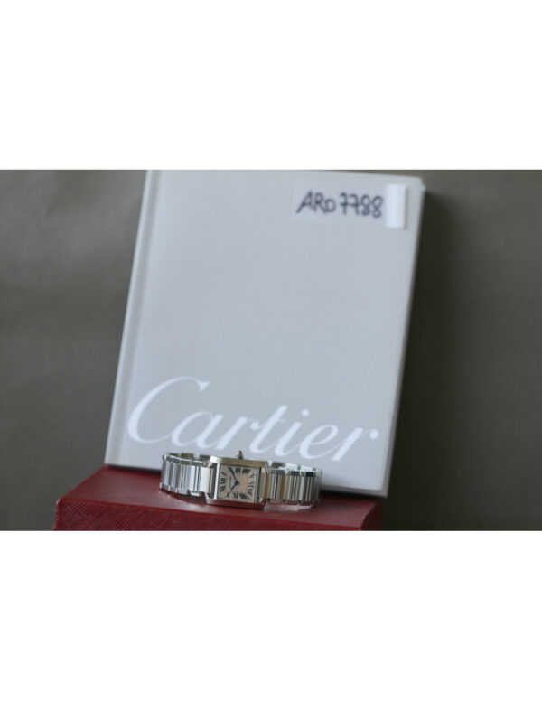 Cartier Tank Française cadran nacre rose